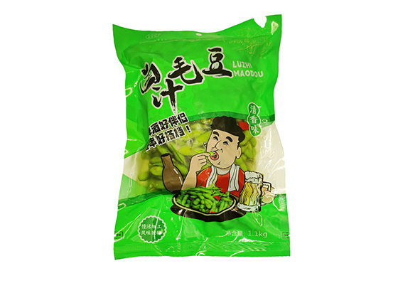 浙黄金城集团卤汁毛豆香辣味1.1kg